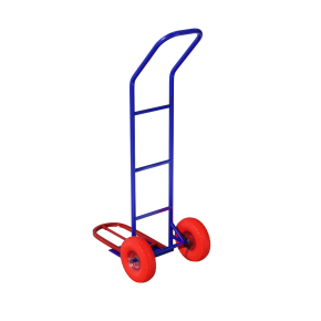 тележка двухколесная с откидной лопатой кг 150 п (колеса пенополиуретан) фото