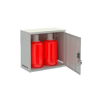 шкаф для пропановых баллонов шгр 27-2-4 2x27л фото