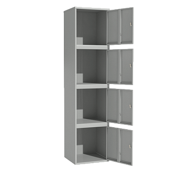 шкаф для сумок с 4-мя отделениями фото