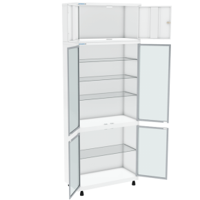 шкаф медицинский шсс-2-а-р с антресолью фото