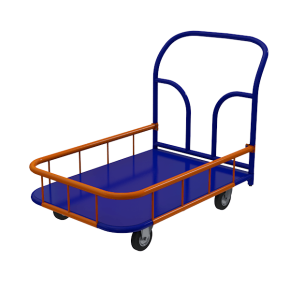 тележка платформенная с бортом тпб 8 фото