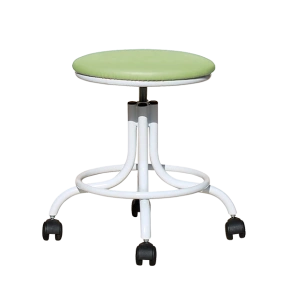 табурет на винтовой опоре т01 светло-зеленый фото
