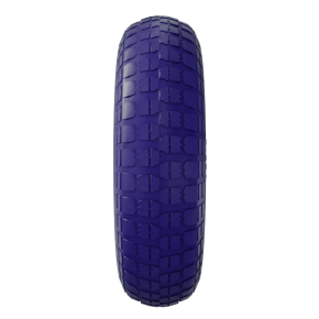 колесо полиуретан 330 мм d20 несимметричная ступица фото