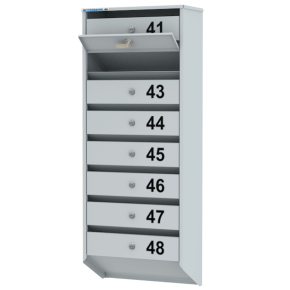 почтовый ящик на 8 ячеек базис фото