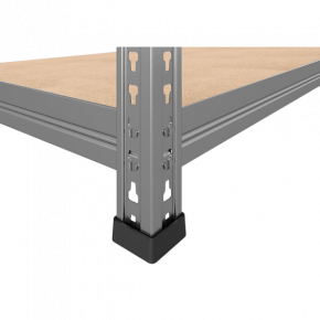 стеллаж sbl 180kd/120x40/5 оцинкованный