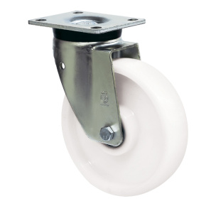 колесо большегрузное поворотное (полиамид) 160 мм фото