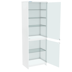 шкаф-витрина медицинский одностворчатый шсс-1 фото