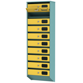 почтовый ящик на 10 квартир серия базис элит фото