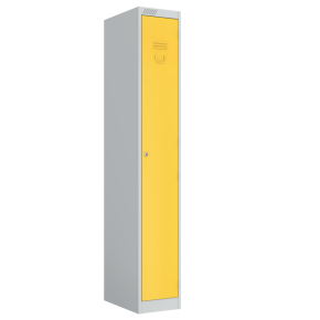 шкаф офисный для одежды одностворчатый цветной фото