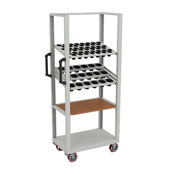тележка для инструмента к станкам с чпу car-tool tv-1.1 (открытая) фото