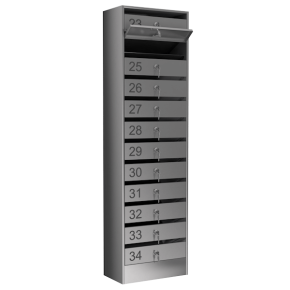 почтовый ящик 12-секционный серия эталон премиум фото