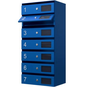 почтовый ящик 7-секционный серия ультра фото