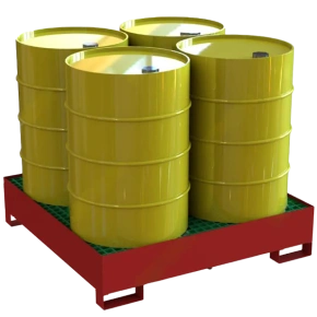 поддон для хранения 4 бочек 282x1250x1250 фото