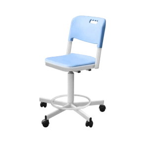 лабораторный стул кр19 синий фото