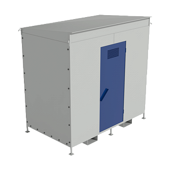 хранилище для 12 пропановых баллонов разборное фото