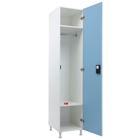 шкаф для раздевалок wl 11-40 el голубой/белый фото