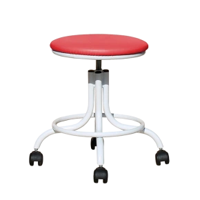 табурет на винтовой опоре т01 красный фото