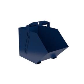 контейнер металлический (опрокидывающийся) 1010x732x1222 фото