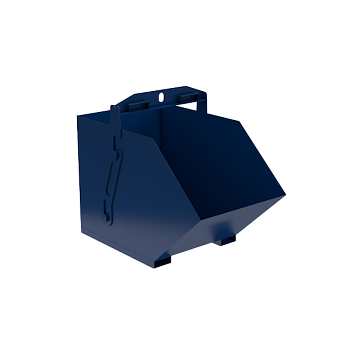 контейнер металлический (опрокидывающийся) 1010x732x1222 фото