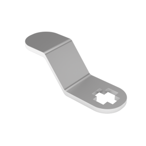 язычок для замка евробокс изогнутый 10 мм фото