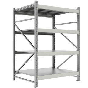 стеллаж ст-051 1800x1200x1050 оцинкованные полки фото