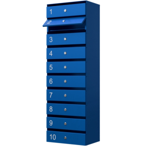 почтовый ящик 10-секционный серия ультра фото