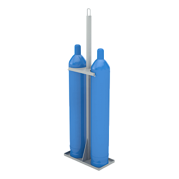 палета для 2 кислородных баллонов фото