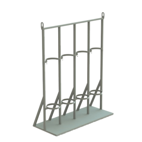 стойка для 4 кислородных баллонов фото