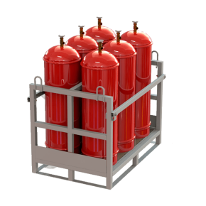 контейнер для 6 пропановых газовых баллонов кгб-10 фото