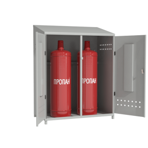 шкаф для двух пропановых баллонов фото