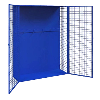 стеллаж для хранения строп 2000x1500x500 фото