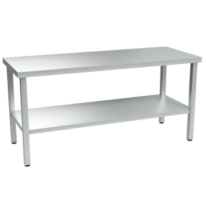 стол из нержавеющей стали ср-л 870x1800x700 фото