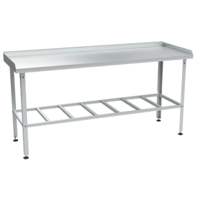 стол из нержавеющей стали обвалочный 870x1800x600 фото