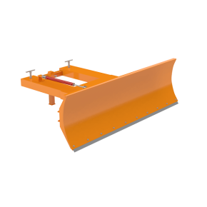 отвал навесной поворотный гидравлический для снега фото