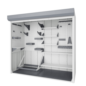 шкаф для паркинга 2000x950x900 односекционный фото