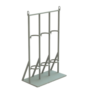 стойка для 3 газовых баллонов фото