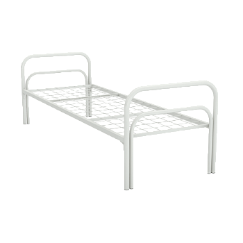 кровать металлическая 1976x813x700 фото