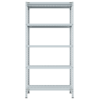 Стеллаж с перфорированными полками