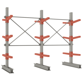 стеллаж консольный ст 062 2500x3364x1400 фото