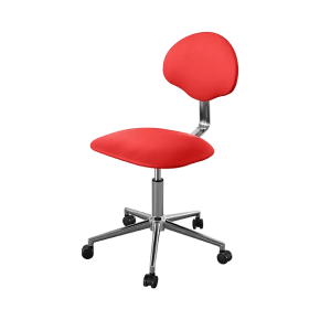 кресло для медицинских учреждений кр12 (обивка) красное фото