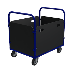 тележка платформенная с фанерными бортами тфл 1 фото