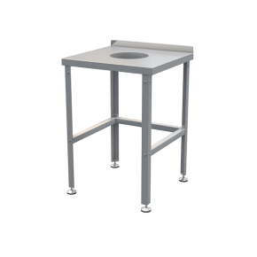 стол для отходов из нержавеющей стали 870x600x600 фото