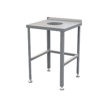 стол для отходов из нержавеющей стали 870x600x600 фото