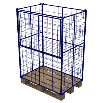 ограждение для европоддона сетчатое опс 1500 фото