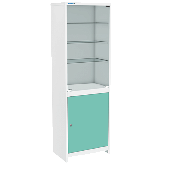 медицинский одностворчатый шкаф шмс-1-ц фото