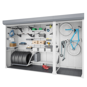 шкаф для паркинга 1700x2500x900 двухсекционный фото