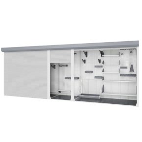 шкаф для паркинга 1700x5250x900 трехсекционный фото