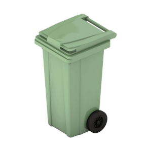 контейнер мусорный пластиковый 120 литров фото