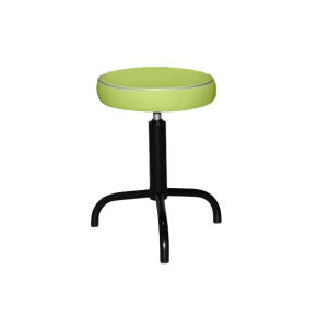 табурет светло-зеленый т04-1 черный каркас фото