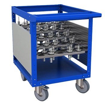 тележка для инструмента к станкам с чпу car-tool xm (iso/sk 40) фото